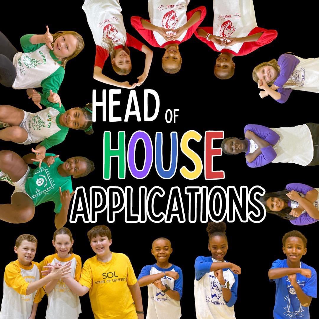 Excited to see the applicants stepping up to lead House Sol! 🌟 Our application process includes student & parent questions, video component, chants, and an interview with all housemates. Let’s go!