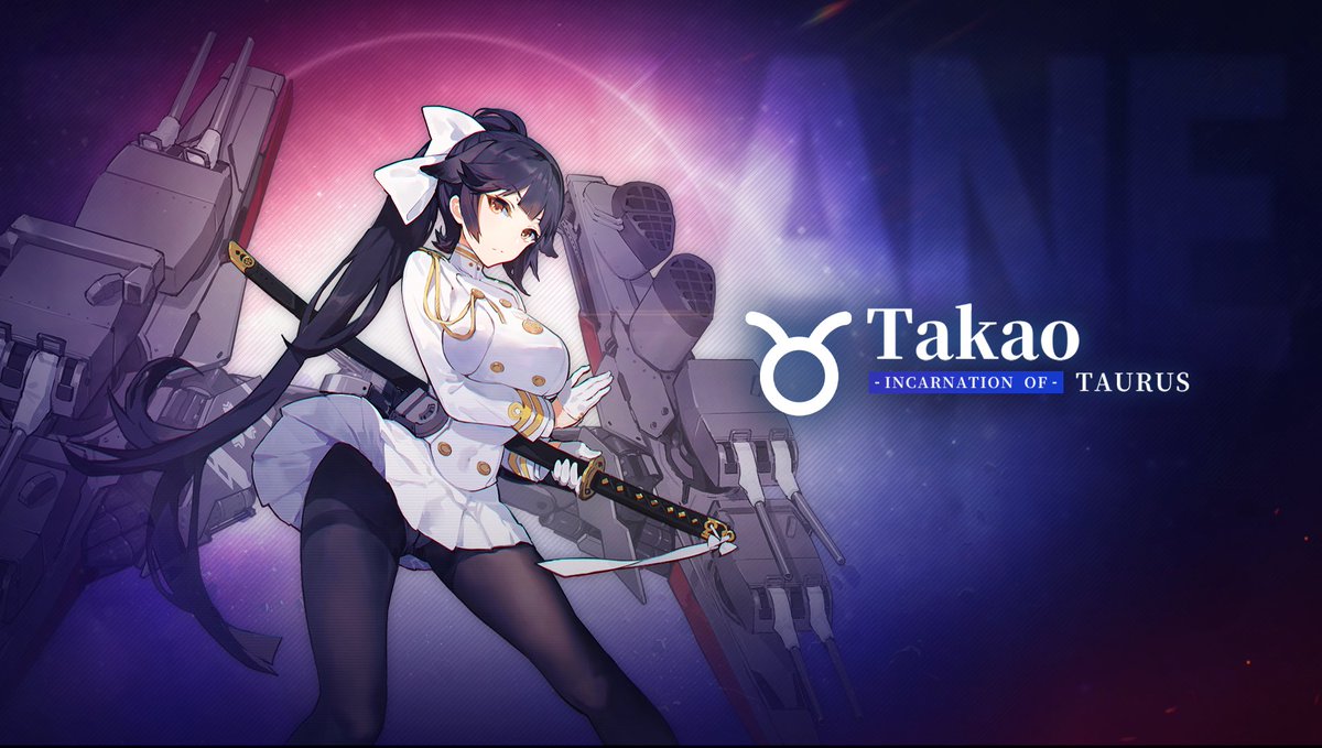 【Extreme Challenge - Taurus】 The event 'Extreme Challenge - Taurus' is currently ongoing! Challenge Takao to obtain limited portrait and chat frames of Taurus, Commander! #AzurLane #Yostar