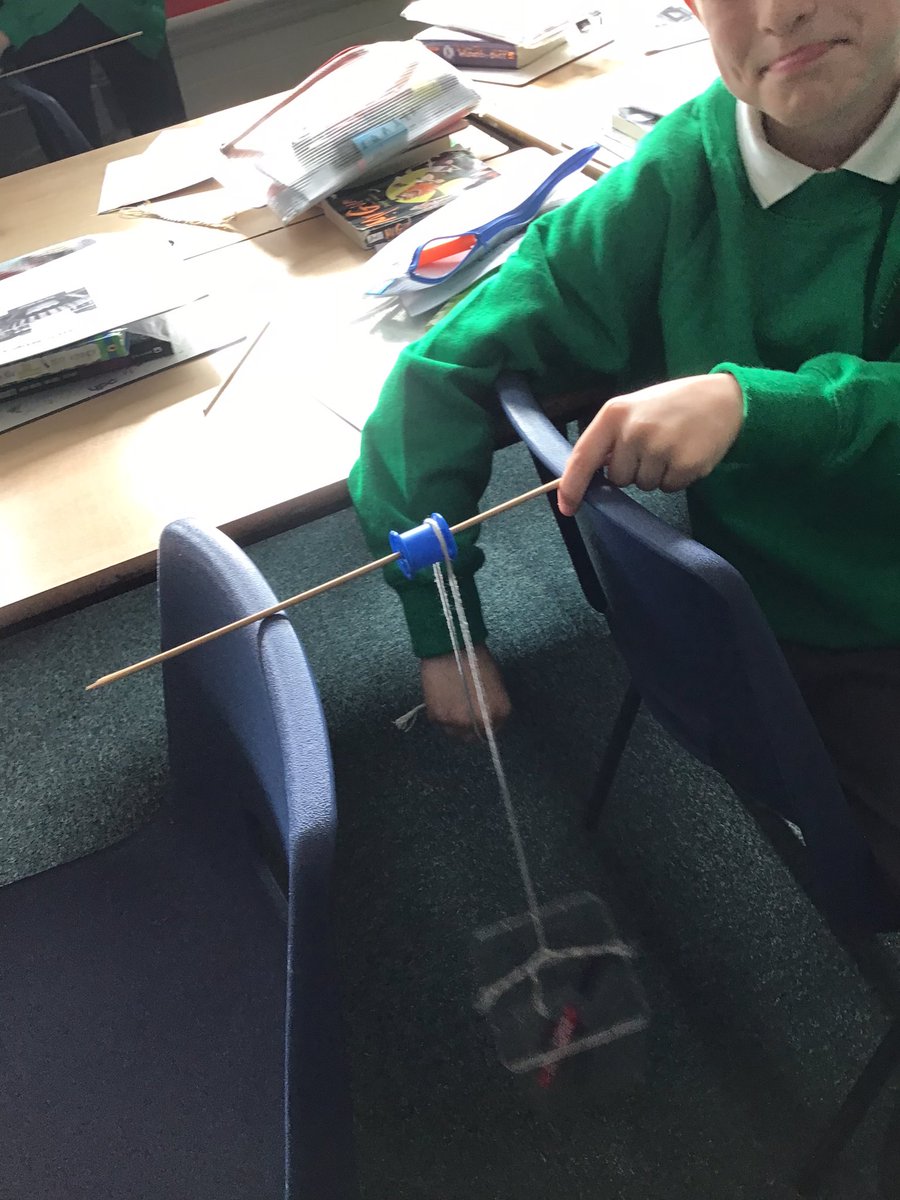In Year 5 Design and Technology today, we explored the pulley mechanism. Next week…. gears! We will then put our knowledge together to design a simple task for a task based game.