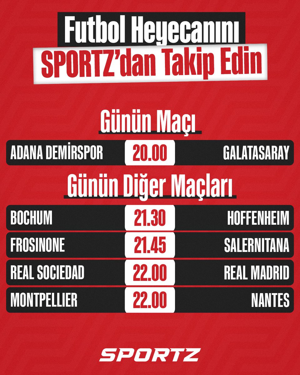 🔥 Futbol heyecanını SPORTZ'dan takip edin! 📍Reklamsız / Ücretsiz 📍Anlık sesli yorumlar 📍Özel video içerikleri Sen de İNDİR 👇 onelink.to/sportz