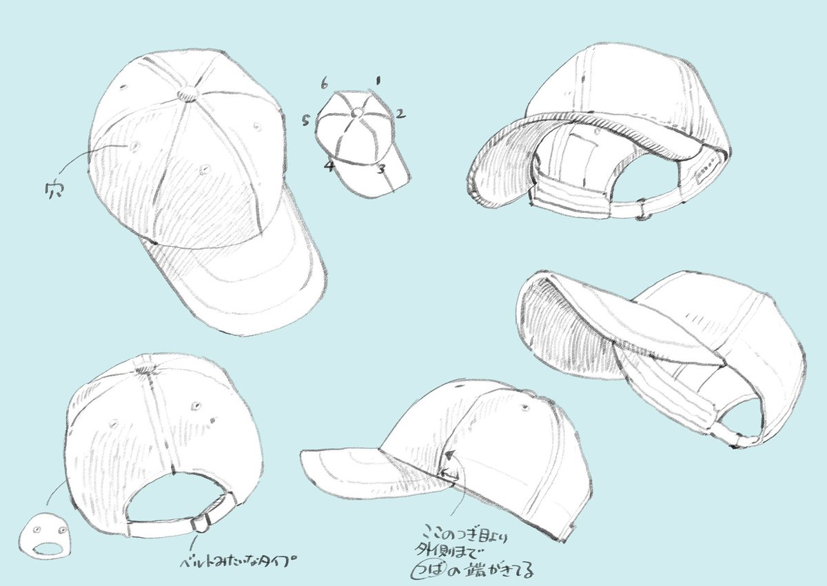 Our feature tutorial/artist for today is this SET of pages on CAPS, by the talented @simodasketch! Great for understanding STRUCTURE as well as handy reference for SEAM LINES! #conceptart #anime #manga #comicart #illustration #ART