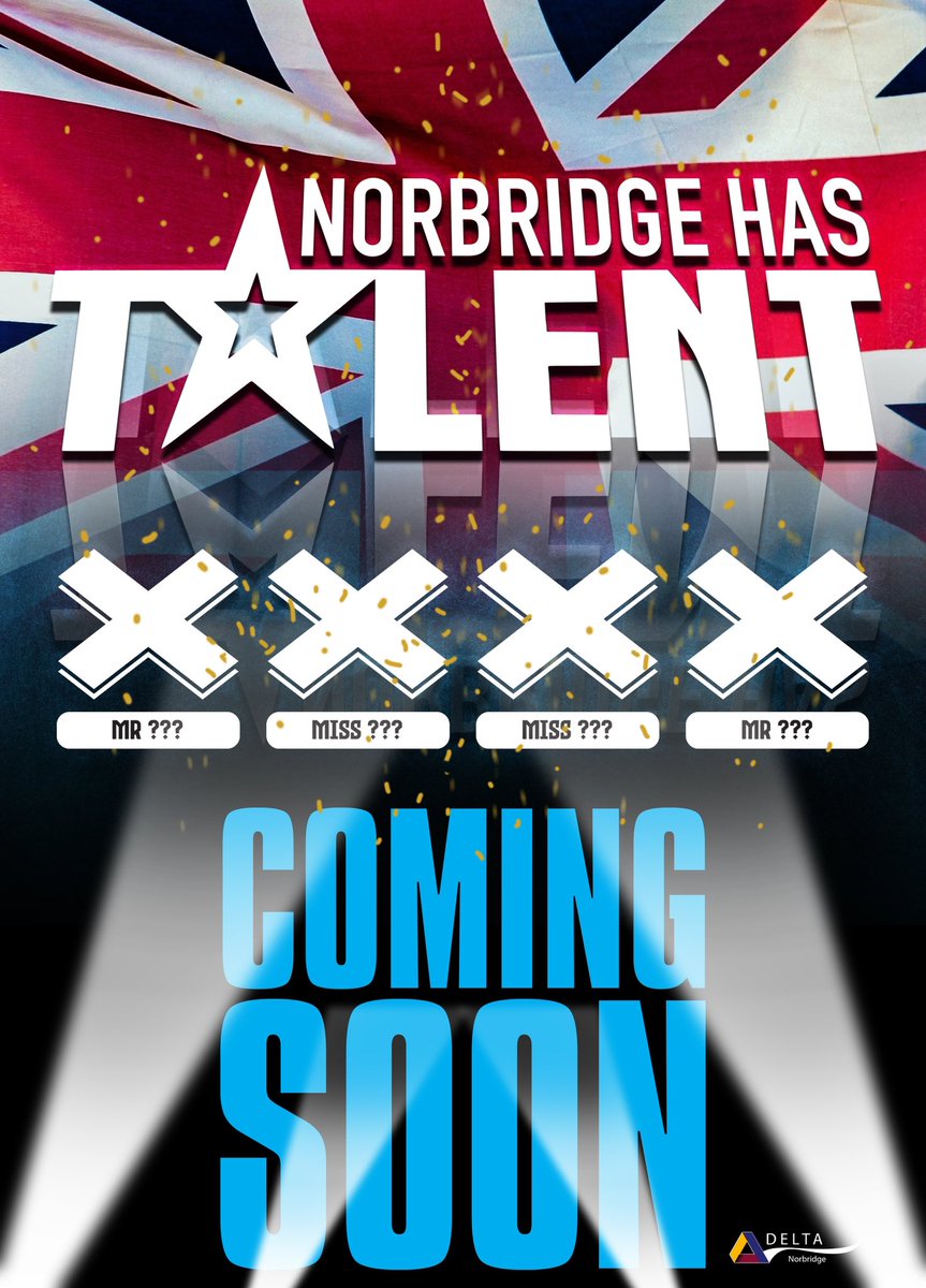 🎤✨NORBRIDGE HAS TALENT ✨🎤

As class auditions have begun to take place, this new exciting event has become the talk of the playground here at @DeltaNorbridge 

✨✨✨✨✨❌❌❌❌✨✨✨✨✨
You still have time to audition; so show off your talents 📣
#NorbridgeHasTalent