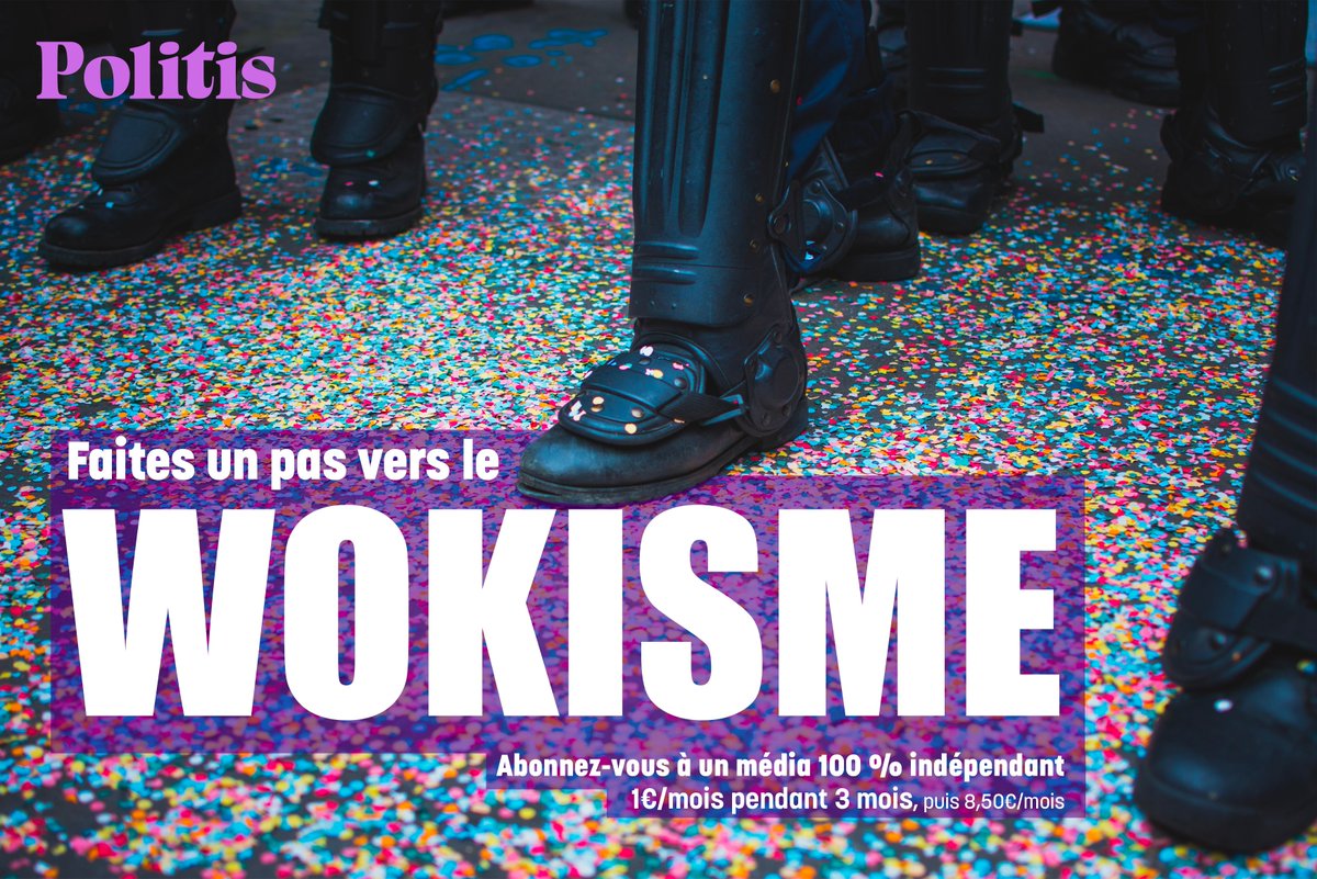 OFFRE SPÉCIALE 🎁 Écologie, féminisme, antiracisme, droits sociaux... Il paraît que @Politis_fr est woke. 

Jugez-en par vous même ! Découvrez Politis en version numérique pour 1€/mois pendant 3 mois ⤵️ politis.fr/articles/landi…