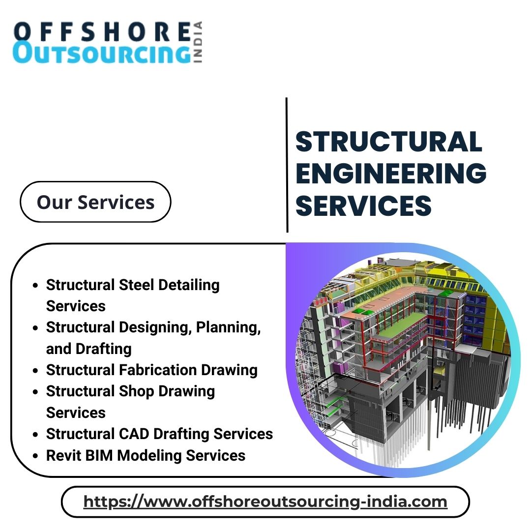 IndiaOffshore's tweet image. Elevate your #StructuralProject to new levels by collaborating with #OffshoreOutsourcingIndia for all your #StructuralEngineeringServices requirements.
Visit us 
rb.gy/kzktgw
#StructuralDesignServices #StructuralCADServices #California #Texas #Florida #NewYork #Ohio