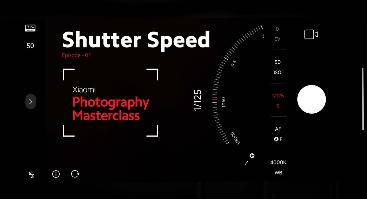 Get ready to master your photography skills with the first episode of the #XiaomiPhotographyMasterclass! Join us as we dive into the world of #ShutterSpeed and unlock the secrets to capturing stunning images. Watch the video: youtu.be/zH8uHzfTBrc #Xiaomi14Series…