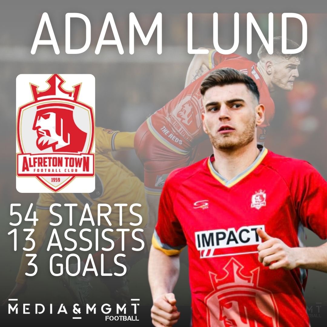 Another fantastic season for @adamlund7 in an Alfreton Shirt! 54 Starts ☑️ 13 Assists 3 Goals FA Cup Second Round Another Season In The Play Offs Well done Lundy 👏 #mediamgmt #mediamgmtfamily #mediamgmtgroup #mediamgmtfootball #football #alfretontown #nationalleague