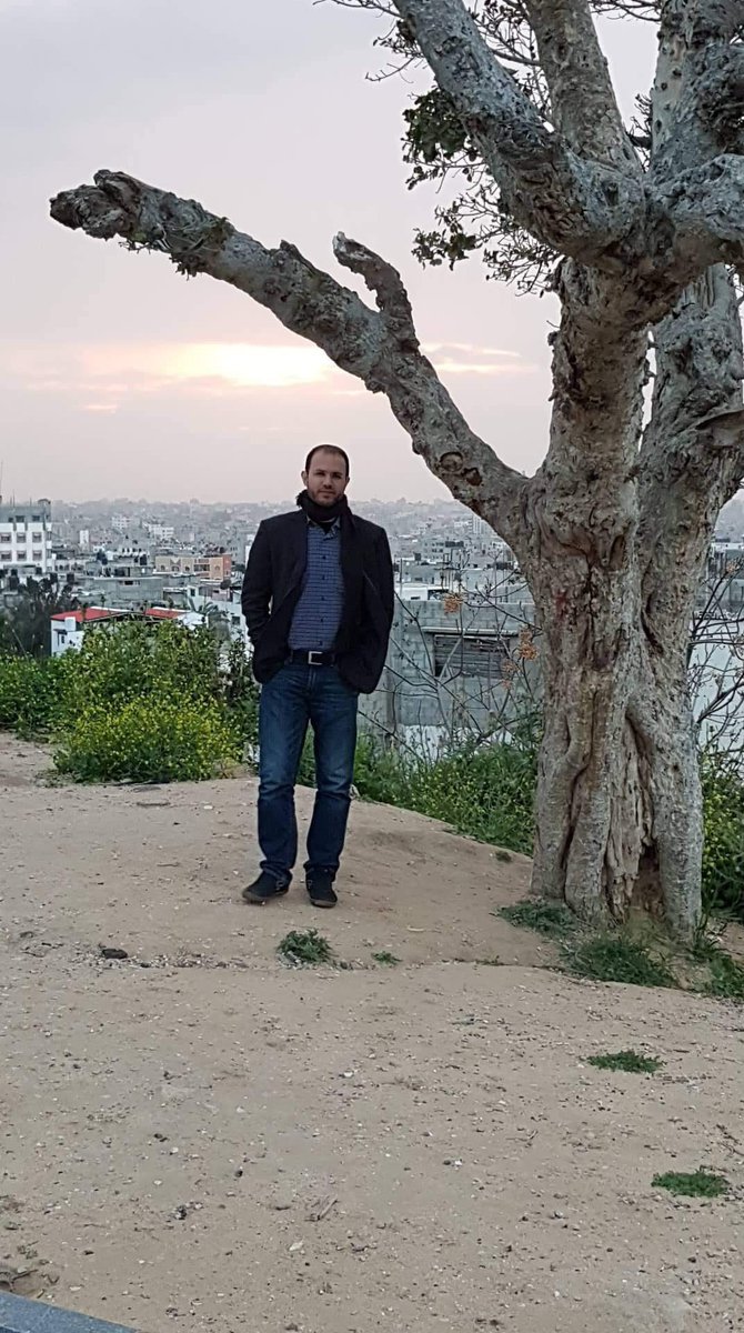 RamAbdu's tweet photo. Breaking: We mourn with you the loss of Shaimaa, the eldest daughter of our dear friend Rafat Al-Araeer @itranslate123, and her husband, engineer Mohammed Abdel Aziz Siyam, along with their newborn baby, after their apartment near Al-Ramal Clinic in Gaza was targeted in an Israeli airstrike.
Shaimaa joined her father Rafat in less than 5 months.