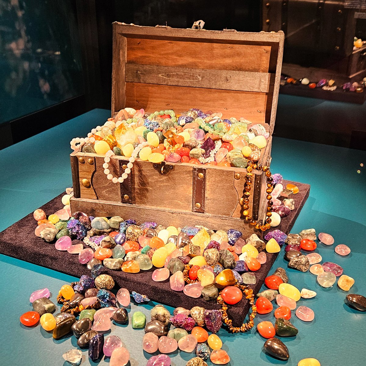 Vapriikin häikäisevään Kiven voima -näyttelyyn pääsee tutustumaan tänään 26.4. alkaen. Esillä on satoja kivimaailman aarteita kaikkialta ympäri planeettaamme,  ja vähän avaruudestakin! Näyttely on esillä #Vapriikki 4.8. asti. #tampere
vapriikki.fi/nayttelyt/kive…