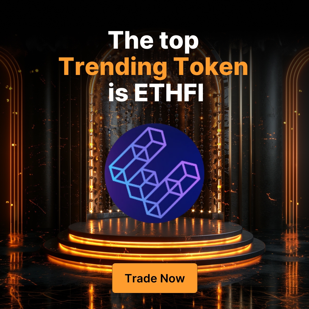 🎊 The Trending Token of Week 2 is $ETHFI! 

Trade at least 10K $USDT of the selected token on Spot or Derivatives to split a 10K $USDT prize pool!

💫 Join Event: i.bybit.com/S7DAabq
🌐 Learn More: i.bybit.com/1LPabKcW

#TheCryptoArk #BybitTrendingToken