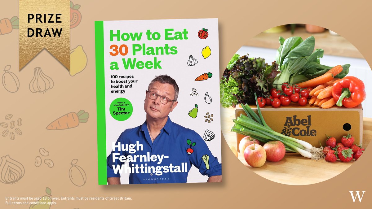 To celebrate the release of @HughFW's How to Eat 30 Plants a Week, we're giving away a year's worth of Abel & Cole Fruit & Veg Boxes! Enter here: bit.ly/3xRchR0