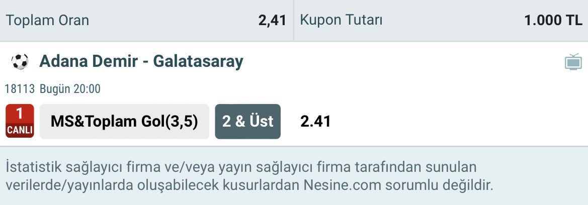 ♾️Tekazo: Kasa Katlama #G1 

1.000 TL ↪️ 50.000 TL

👉İlk adıma herkes rahat başlayabilsin diye yine yüksek oran seçtik.

Tekazo kazanırsa;

▶️Gönderiyi beğenen 5 kişiye Mystery Box🎁 ile birlikte her adımda elde ettiğimiz kâr paylaşılacaktır.

👉❤️