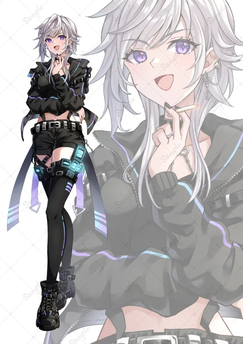 ぷろとらいぶ所属 柴乃新様のキャラクターデザイン&amp;立ち絵を担当いたしました!よろしくお願いいたします 