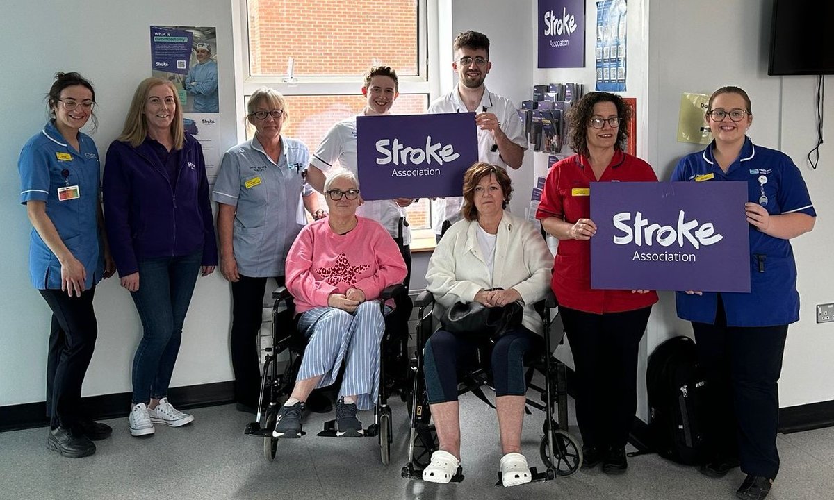 Lurgan Hospital’s stroke and rehabilitation unit would like to thank the Stroke Association for speaking to staff and patients about the wide range of support that is available to stroke survivors and their families.

Find out more: pulse.ly/hykbh6h5i6