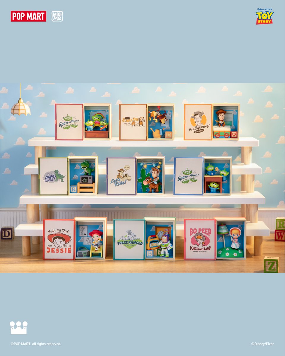 Bring the magic of Andy's iconic bedroom to life with these adorable collectibles. Let your imagination run wild and recreate your favorite movie scenes today! 🌟 Toy Story: Andy's Room Series Scene Sets Release date: 2024/5/3 #ToyStory #Collectibles #AndyRoomFigurines 🧸✨