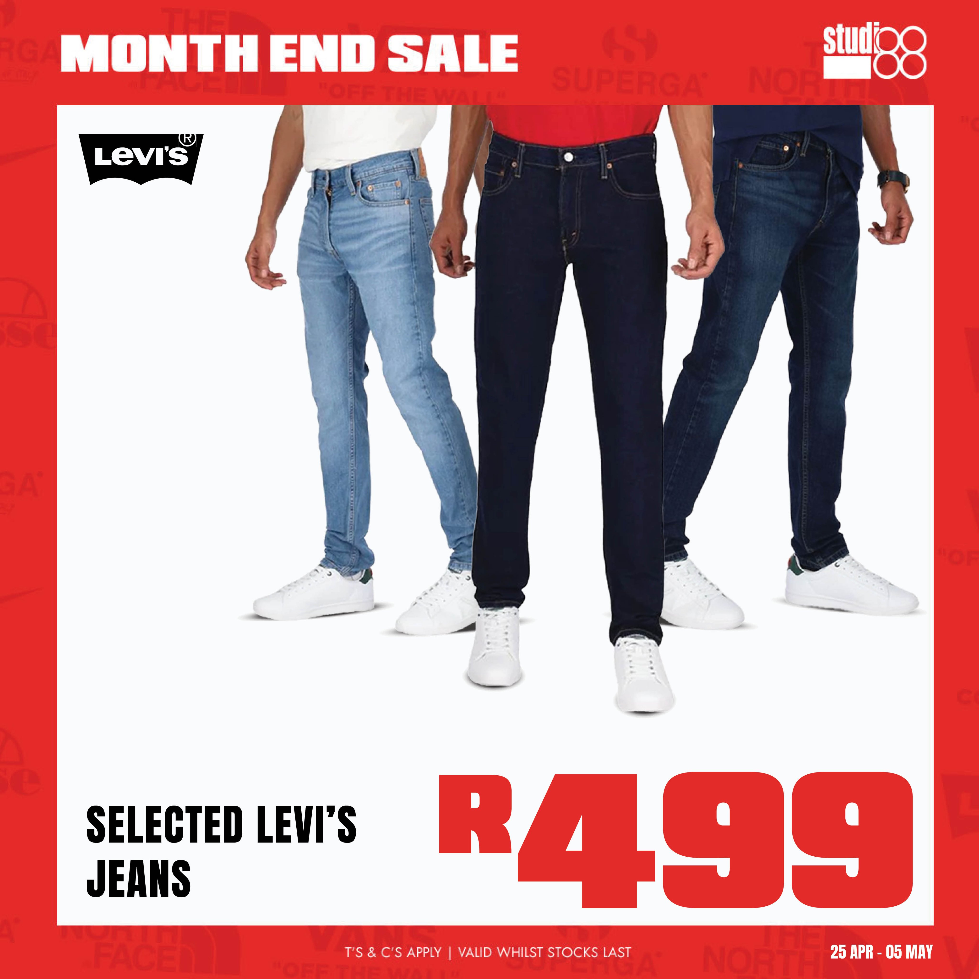 Studio 88 on X Don t miss out on the latest Studio 88 sale featuring the hottest Levis jeans. View all items on Sale here https t 8fPoWmW6EH Sale runs from 25 April 05
