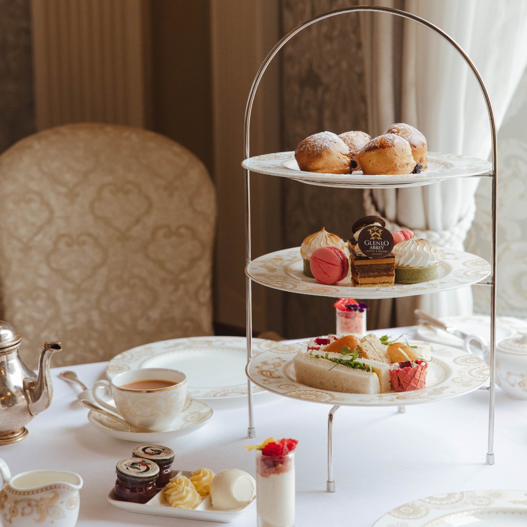Enjoy an exquisite afternoon tea experience at Glenlo Abbey Hotel & Estate. Delight in dainty sandwiches, fluffy scones, and decadent treats, all complemented by the finest selection of loose leaf tea. 

#AfternoonTea #LooseLeafTea #HighTea #GlenloAbbeyHotel