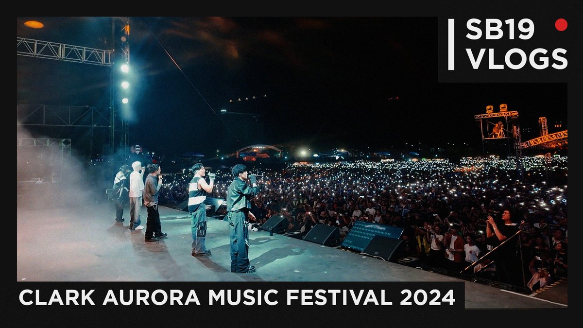 🔴 [SB19 VLOGS] Clark Aurora Music Festival 2024 Watch it here: 🔗 youtu.be/uJ9SRPQeuvo #SB19 #SB19atAuroraMusicFest2024