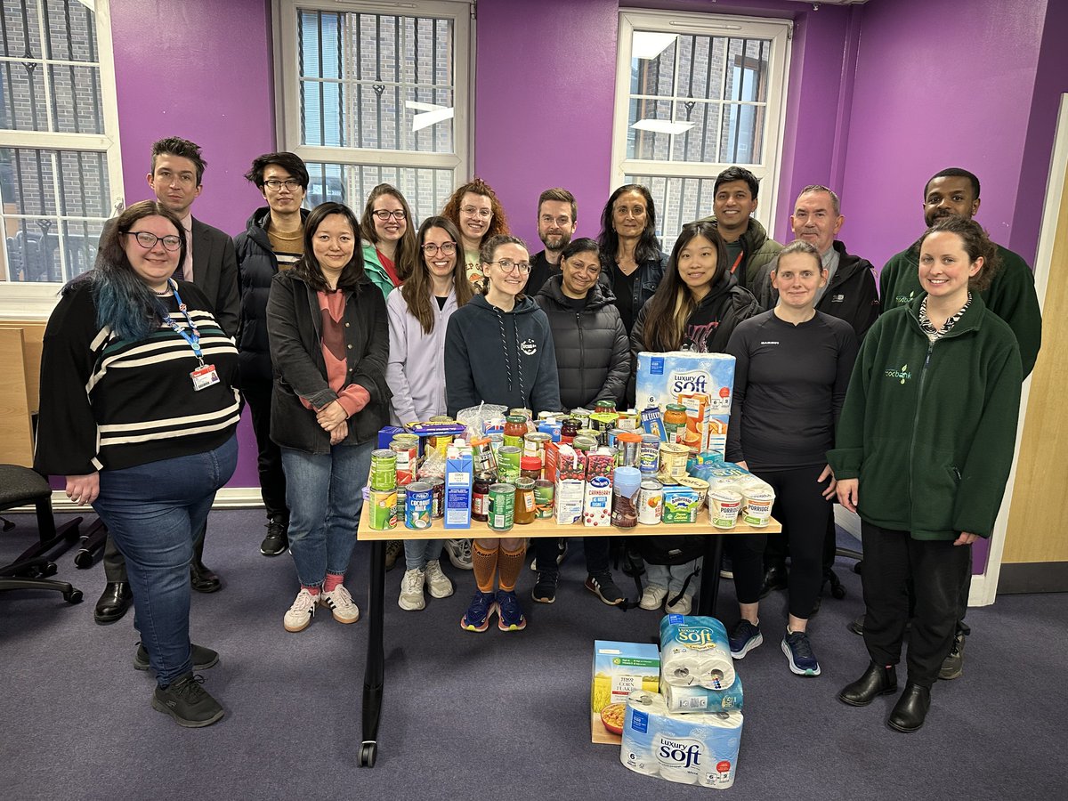 Yesterday DRG took part in the #FoodBankRun and ran or walked 5km to deliver food donations and hear about the amazing work that staff at <a href="/southwarkfoodbk/">SouthwarkFoodbank</a> <a href="/Pecan121a/">Pecan</a>  are doing to support the community. A fantastic team effort! Thanks everyone at <a href="/Pecan121a/">Pecan</a> for welcoming us!