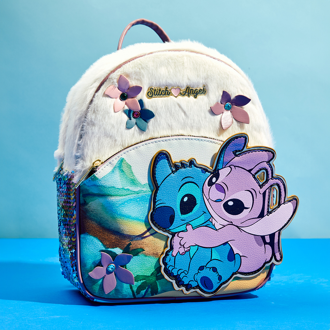 Stitch and Angel: Your adorable adventure companions await! #liloandstitch #liloandstitchangel #stitchandangel #minibackpack #bioworldcanada