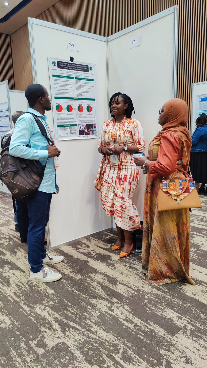 #PAMC2024 #AfricaEndingMalaria Curious about the #PAMCA #WiVC #LiftHer2 #Mentorship Program? Come chat with me at my poster No 775 at room MH1! I'll be there during breaks to answer your questions and discuss. @Pamca_Wivc @pamcafrica @MIM_PAMC