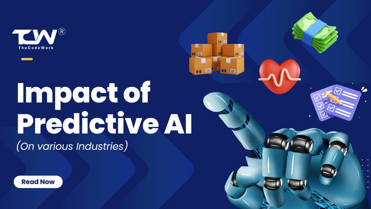 One-quarter of C-suite executives say they are using predictive AI for a range of purposes:

> Data-Informed Decisions.
> Optimizing Operations.
> Risk Identification.
> And Detecting Early Warnings.

✅ Read more: thecodework.com/blog/impact-of…

#AI #GenAI #predictiveAI