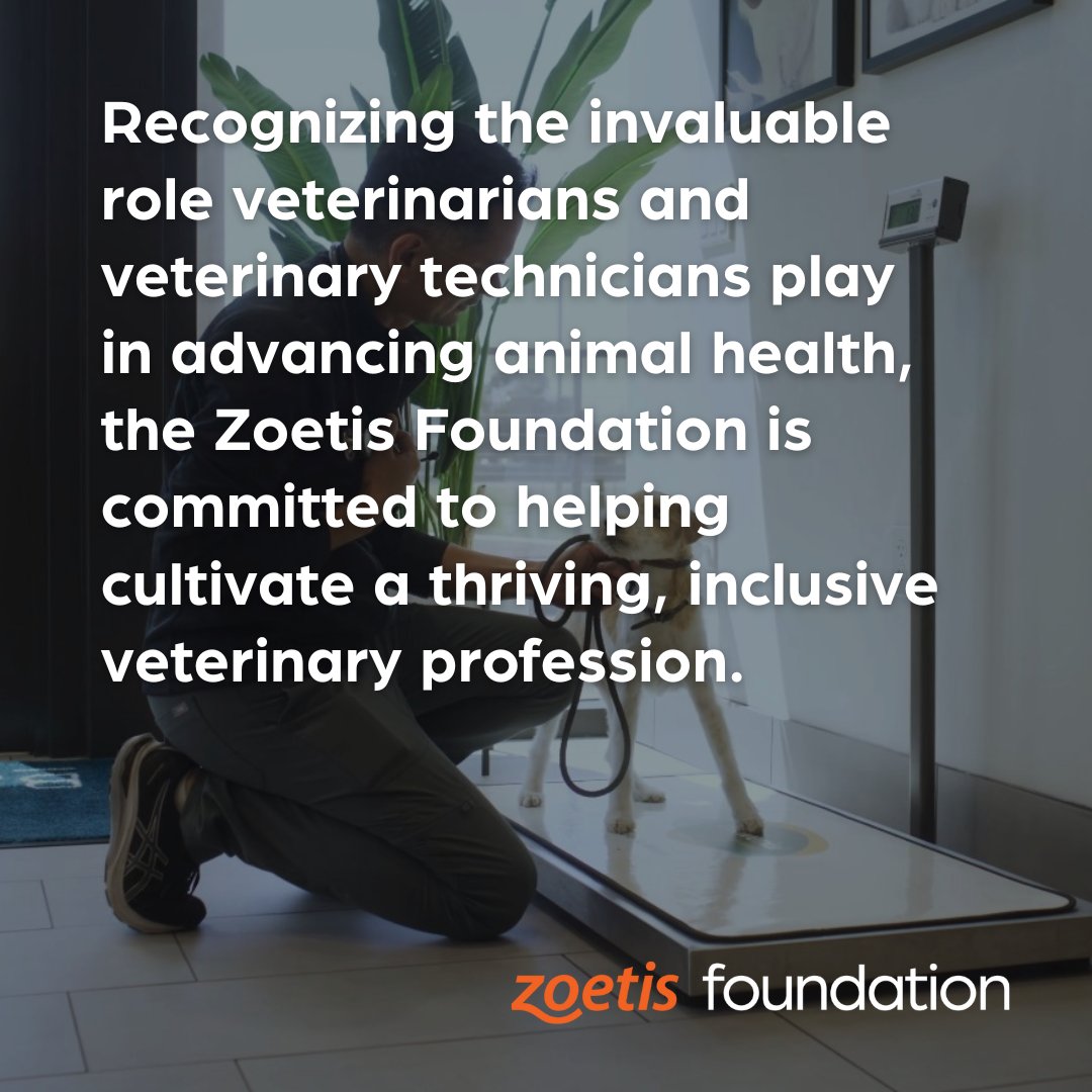 Celebrating #WorldVeterinaryDay, the Zoetis Foundation is honored to support vets worldwide. Through grants that support veterinary education, well-being, and livelihoods we’re helping nurture a thriving, inclusive vet community. Learn more here: news.zoetis.com/press-releases…