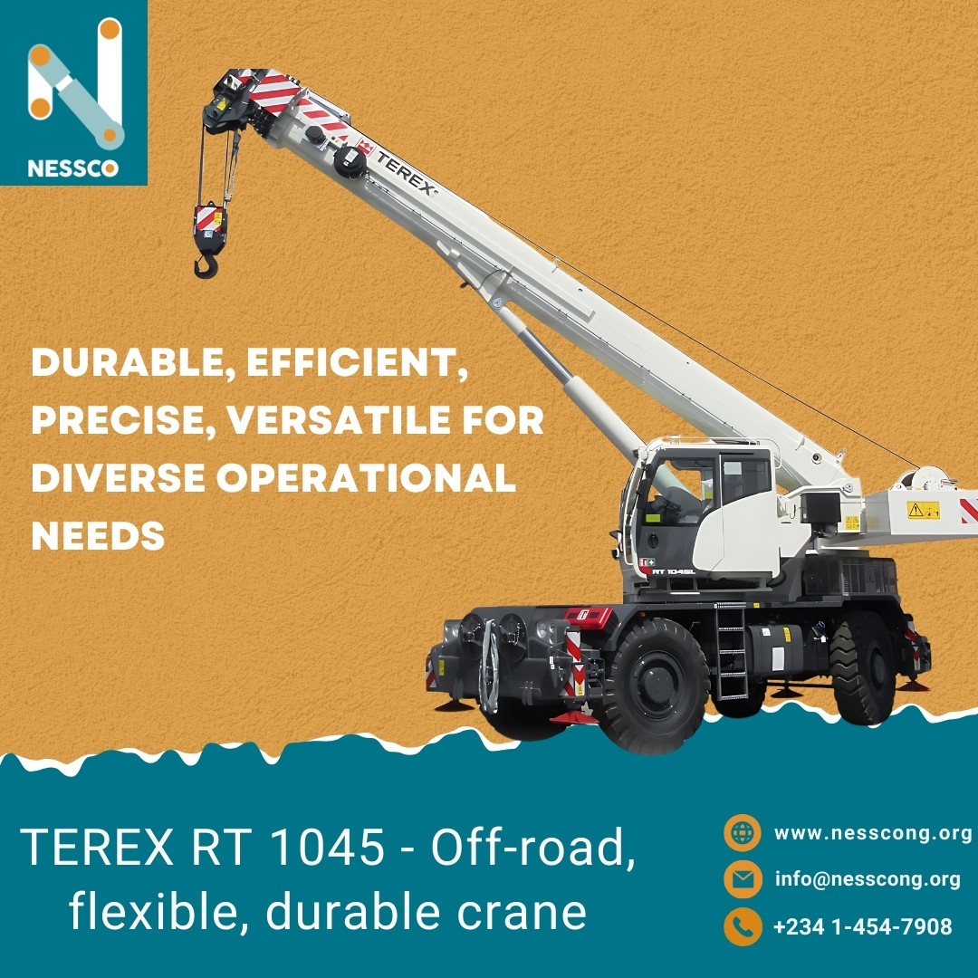 Experience the precision of the TEREX RT 1045 crane. Built tough for off-road versatility, it lifts up to 45 tons with ease.

Contact us to learn more.

#ConstructionEquipment
#HeavyMachinery
#CraneLife
#IndustrialEquipment
#EquipmentRental
#ConstructionIndustry
#HeavyLift