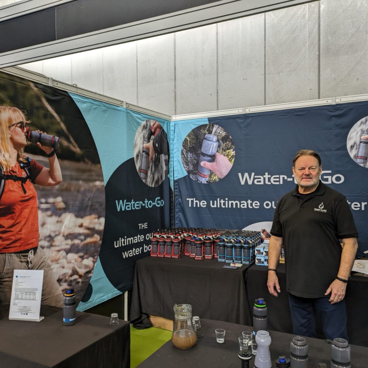 Caught in the wild at the National Outdoor Show! 🌿 Dave was spreading the word and mingling with fellow nature buffs who are just as hyped about keeping our wilderness pristine as we are. #AdventureAwaits #NationalOutdoorShow #NatureLovers #TravelEssential