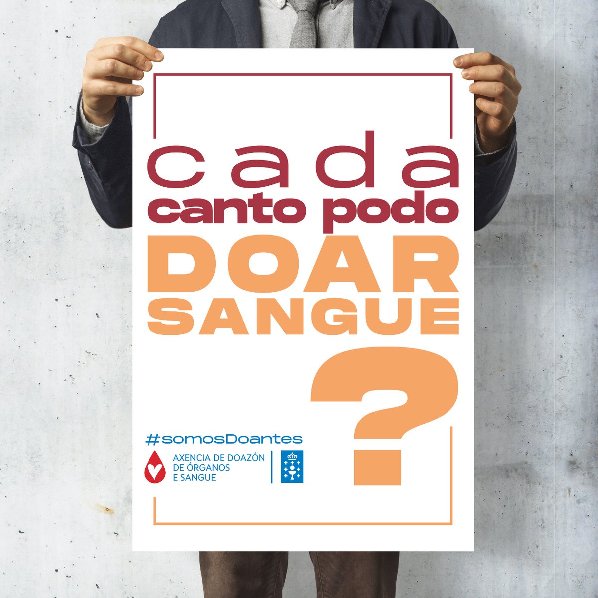 🩸Unha muller pode doar sangue 3 veces ao ano e un home 4 veces.
-
🩸Una mujer puede donar sangre 3 veces al año y un hombre 4 veces.

📞 Dúbidas 900 100 828
#ÚnenosOSangue #súmateaonosoequipo