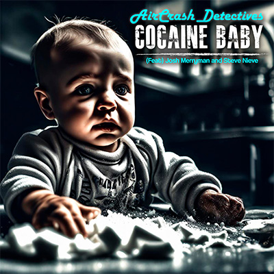 We play 'Cocaine Baby ' by AirCrash Detectives @AirCrashDetect at 9:11 AM and at 9:11 PM (Pacific Time) Friday, April 26, come and listen at Lonelyoakradio.com #NewMusic show