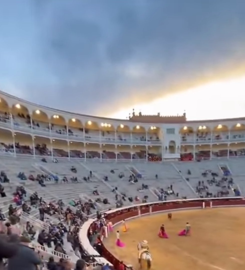 Las Ventas semivacía. Tanto, tanto interés no hay 🤨