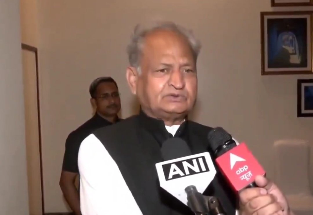 #Rajasthan Former CM Ashok Gehlot responds over the phone taping allegations made by his former OSD Lokesh Sharma recently 'In my knowledge whichever regime is in Rajasthan, the phone taping of MPs and MLAs has been never done. As far as I know even BJP govt would never do it '