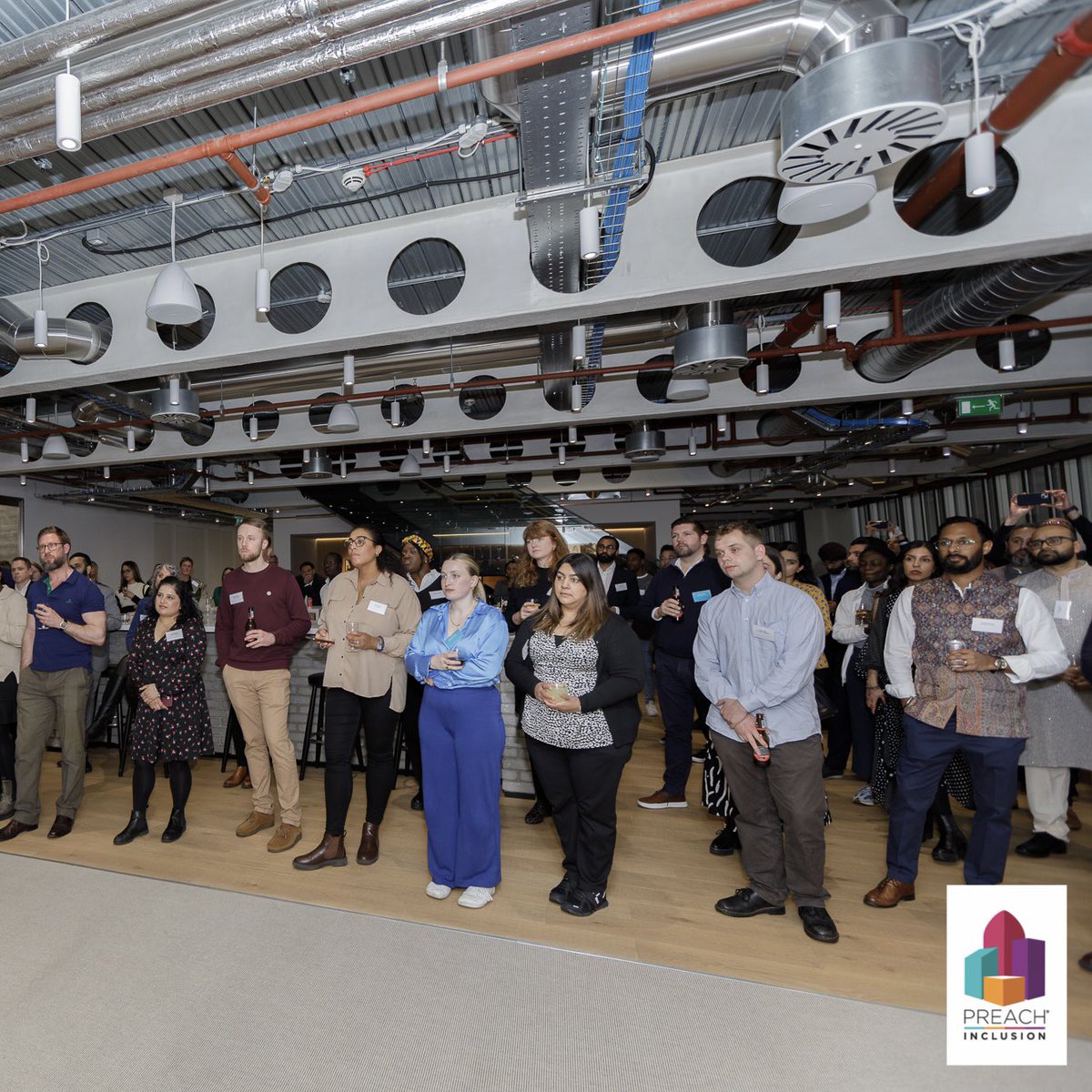 Last night, BAME in Property unveiled its new name, @preach_inclusion®. PREACH stands for promoting race, ethnicity and cultural heritage, conveying the evolved purpose of the organisation to champion #equality, #diversity and #inclusion in the #builtenvironment.
📸 <a href="/rajgedhu/">Raj Gedhu</a>