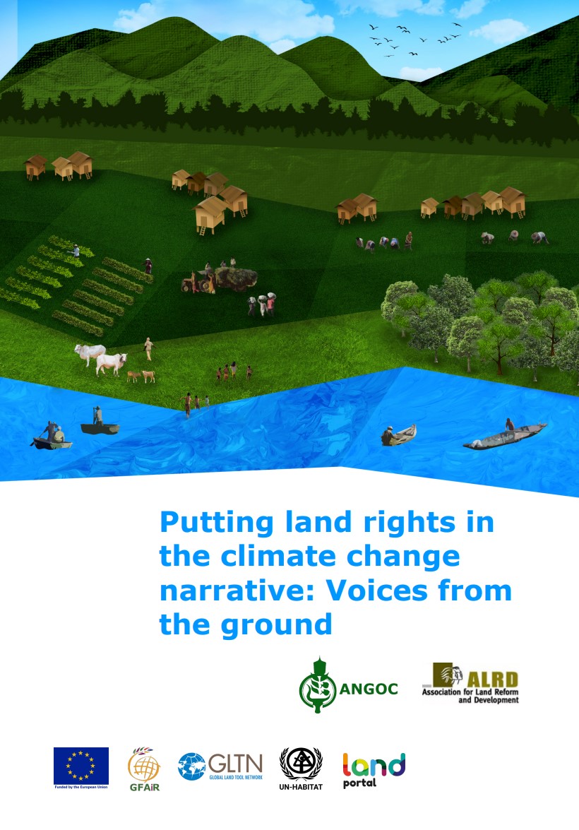 New from @ANGOCorg: 'Putting land rights in the climate change narrative: Voices from the ground' has case studies from Asia, Africa showing how the absence of secure land rights make poor rural communities more vulnerable to climate change impacts. More: tinyurl.com/55a5hbkt