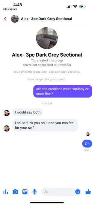 Of course everyone tried to warn me that Facebook Marketplace is overrun by closeted suburban hillbillies