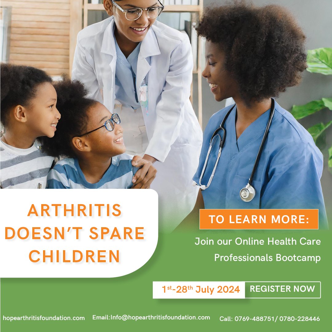 Last chance alert! Don't miss out on our online bootcamp to gain vital skills in childhood rheumatology. Secure your spot now and be a healthcare hero! Register here: bit.ly/HAFbootcamp #beatchildhoodarthritis #HAF #hopearthritisfoundation #bootcamp #healthcareincrisis