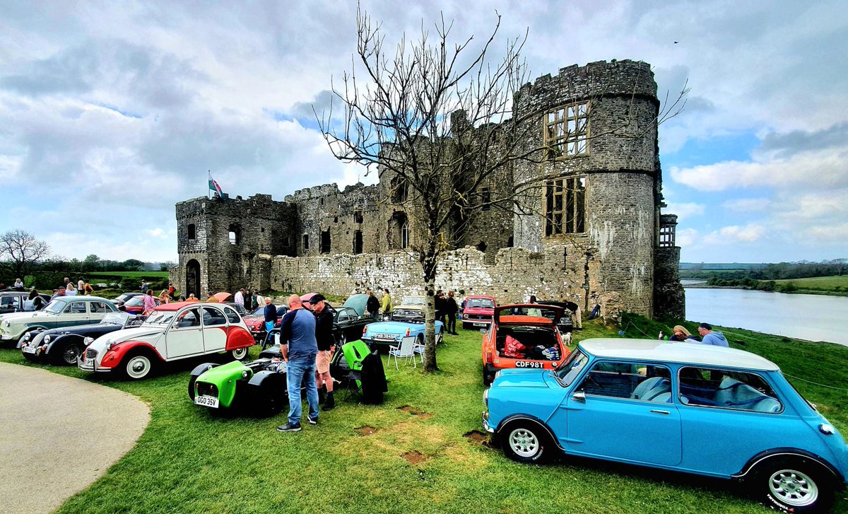 One of the highlights of the Pembrokeshire calendar is set to return this Bank Holiday, as Carew Castle prepares to host some of the finest classic and vintage cars, motorbikes, and military vehicles from across South Wales. Full details: pembrokeshirecoast.wales/news/classic-c…