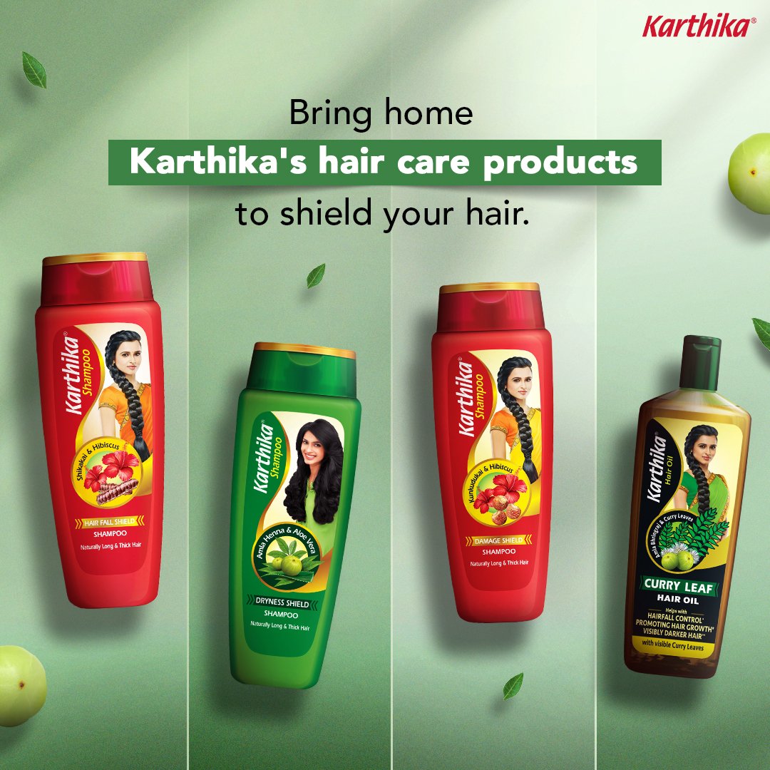 Is your hair feeling dull, dry, or prone to breakage?

Don't let damaged locks hold you back!

Shield your hair with Karthika's care and achieve your hair goals.

#MyKarthika #MyLife #MyChoices #KarthikaCurryLeafOil #Oil #oilinghair #BlackHair #StrongHair #Herbal #Natural