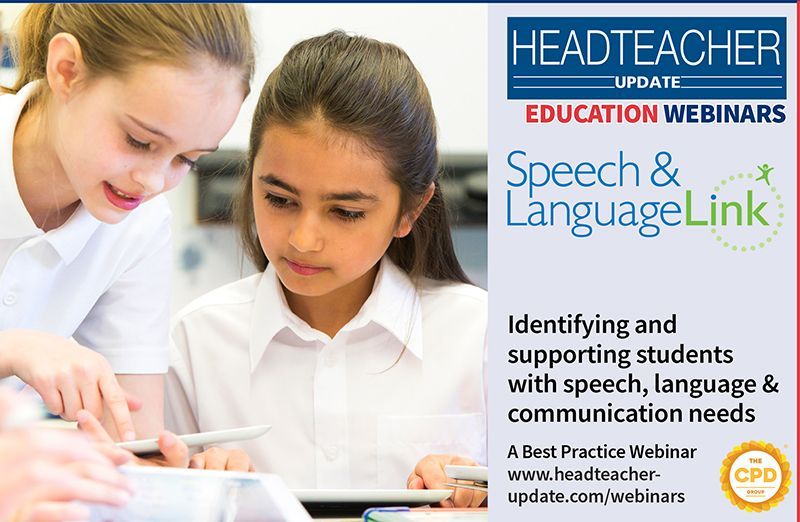 This Headteacher Update Webinar focused on #speech #language #communication needs. Experts – including @JeanGrossCBE & @SpeechLink – discuss spotting signs of unidentified #SLCN & supporting the learning & development of pupils. Watch back free: tinyurl.com/3tdrnrrb #SENDTips