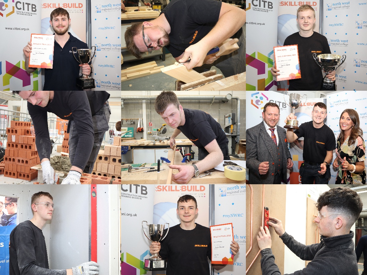 🛠️SkillBuild NI Regional Competition 2024. 21 May @SWC Technology Centre Enniskillen. The brightest talent from NI construction apprenticeship programmes will compete against each other in categories ranging from brickwork to wall and floor tiling. #SkillBuild2024