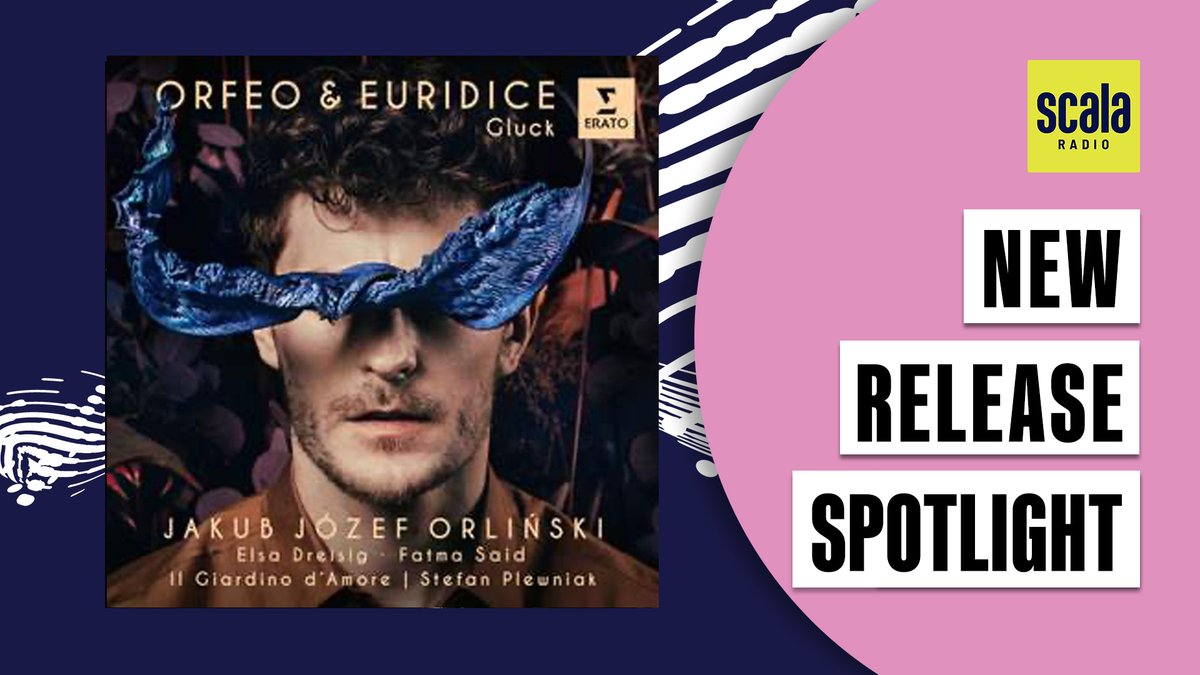 Tune into @jrapepper this afternoon (from 3pm) on @ScalaRadio to hear a new recording of Gluck's Orfeo ed Euridice from #JakubJozefOrlinski, @elsadreisig and @FatmaSaid, out now on @WarnerClassics 💿w.lnk.to/orfeur