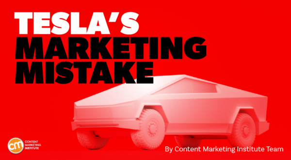 Don’t Follow Tesla’s Marketing Mistake - CMI

#content #subhamdas #contentmarketing #contentstrategy #businessgrowth #contentmarketingtips 

Tesla dismissed its marketing team this month. The layoffs come only a year after a mandate to “try advertising” that Elon Musk later sai…