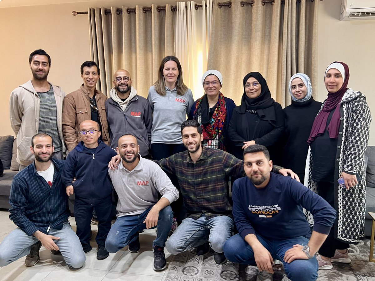 You will not find better people than Mahmoud, Motaz, Ali, Amal, Nawraz, Tarneem, Afnan, Mohammed, Ahmed, Wasim, Haitham & Moe - dear @MedicalAidPal #Gaza colleagues. It was hugely emotional being with them in #Rafah - and then to leave. Israel’s invasion of #Rafah must be stopped