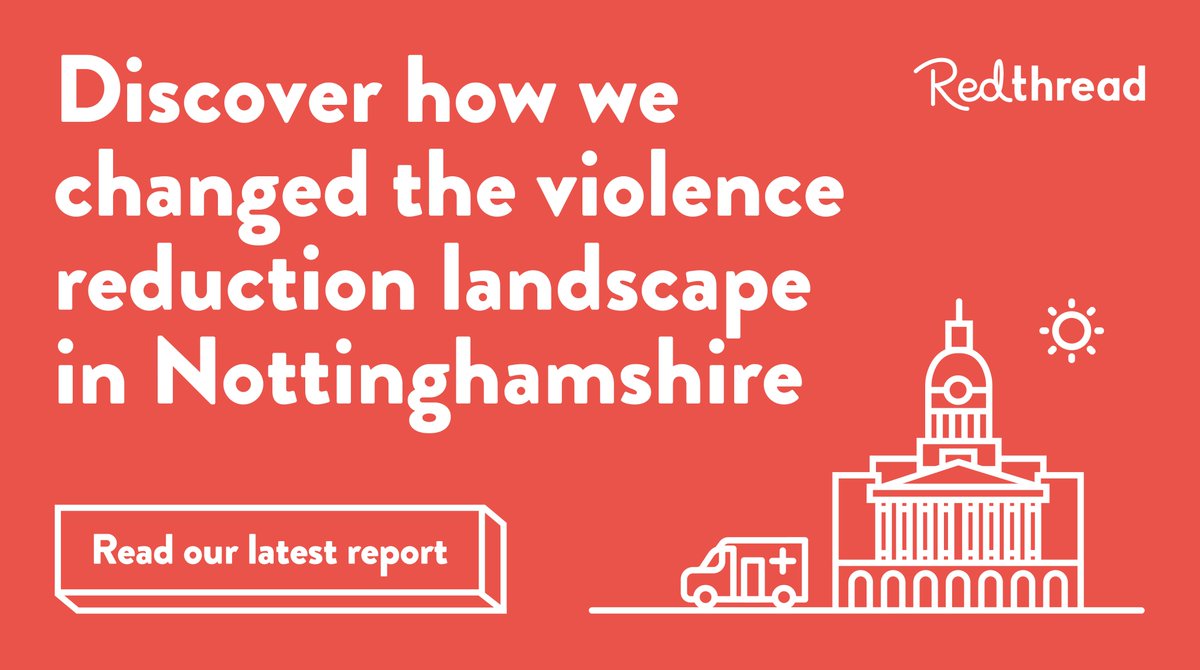 We are really proud to share our latest report, showcasing the impact of our vital Nottinghamshire Youth Violence Intervention Programme (YVIP) and our Social Prescribing pilot in light of their sad closure. Read the report here: redthread.org.uk/wp-content/upl…