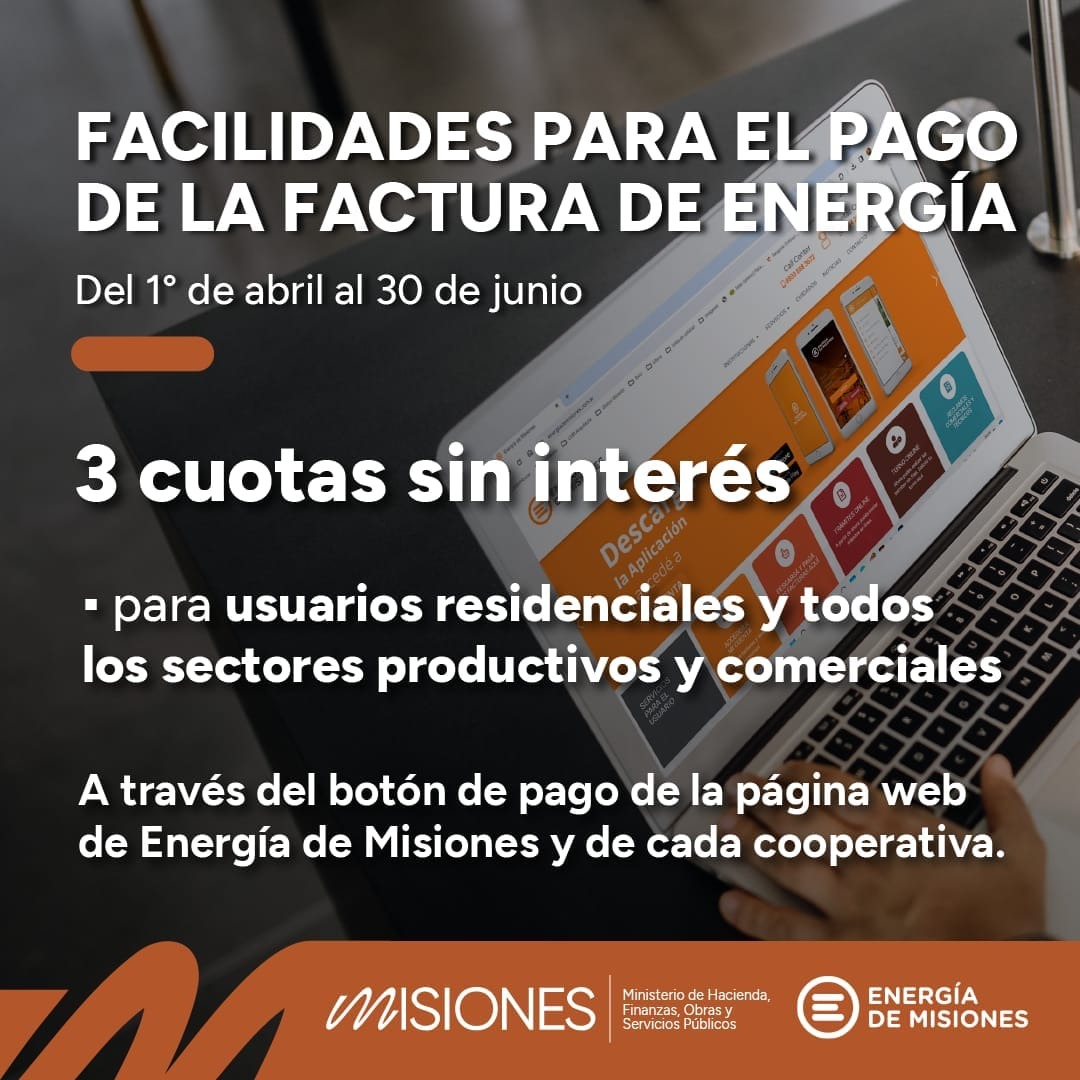 Junto a la Federación de Cooperativas Eléctricas #FECEM y @EnergiaMisiones avanzamos en la implementación de las facilidades de pago para los usuarios residenciales, comerciales y productivos 👉bit.ly/ReuniónFECEMAb…