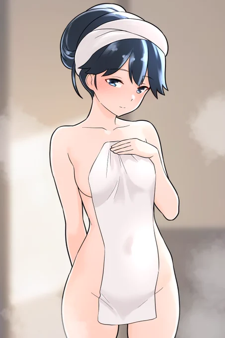 鳳翔「提督…お背中お流ししましょうか?」#艦これ 