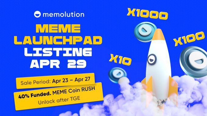 I bought New MEME Coin and I catch myself, what if I had got PEPE early on? This could be a similar opportunity x10 x100 x10 000... Get MEME Token on the Launchpad 💪🏻Trading 29 Apr 💪🏻No Buy Limits 💪🏻No KYC! Buy your Life Change Now slex.io/launchpad/memo… #LifeChange #GEM