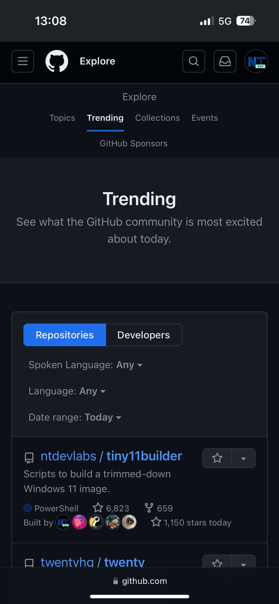 Highest trending project on GitHub. Thank you.