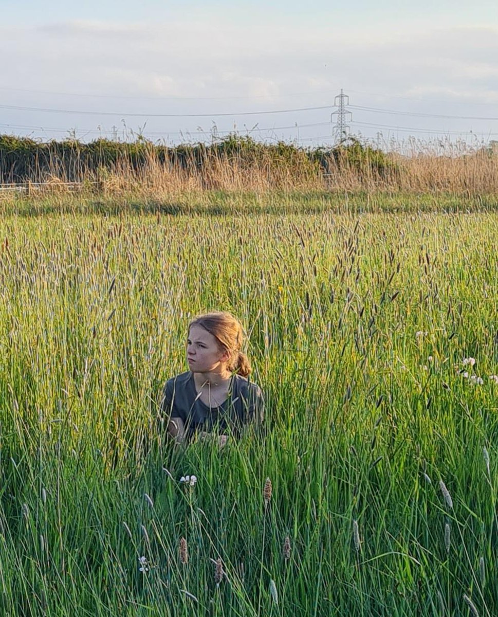 GWT's #standfornaturewales youth group on Tuesday evening at Magor Marsh, making the most of #WalesOutdoorLearningWeek by enjoying the beautiful evening and learning mapping skills @WalesCouncil4OL #education #nature #climatechange