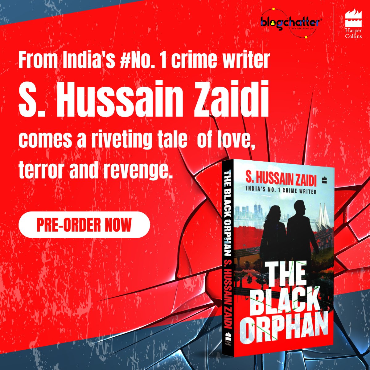 From the brilliant @Shussainzaidi, we are thrilled to present #TheBlackOrphan, a stunning new thriller—inspired by true events—that you will not be able to stop reading. Read more about the book and pre-order now: harpercollins.co.in/blog/announcem…